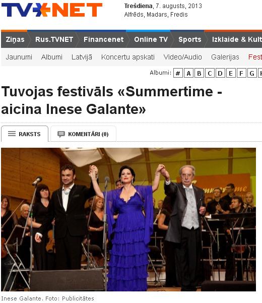 summertime 2013 inese galante